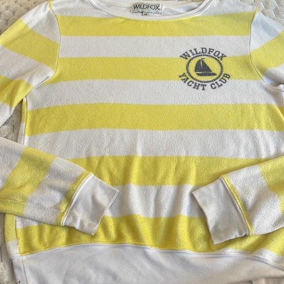 Wildfox 'Yacht Club' Stripe Pullover 439 - Picture 4 of 4